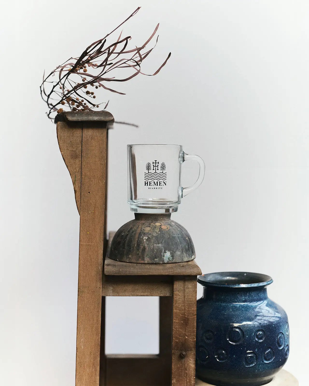 Glass Mug Hemen Biarritz