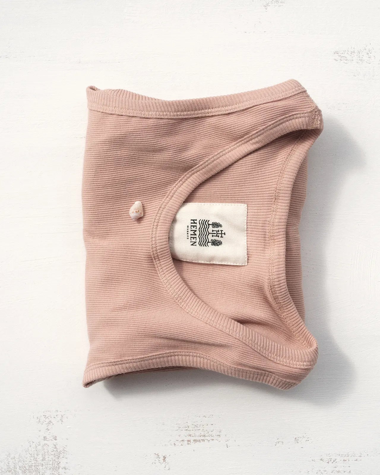 Men's organic cotton tank top, GOTS certified | Hemen Biarritz