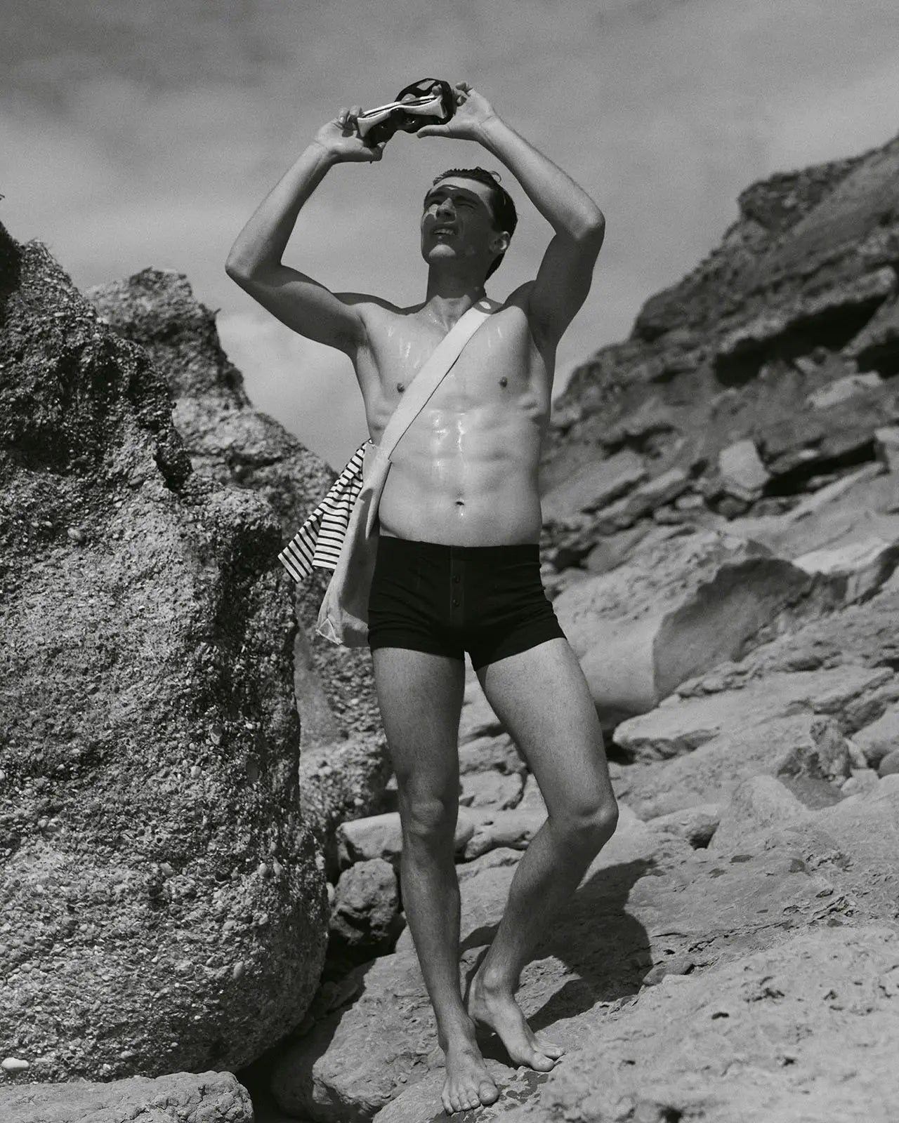 Men's organic cotton boxer brief Hemen Biarritz