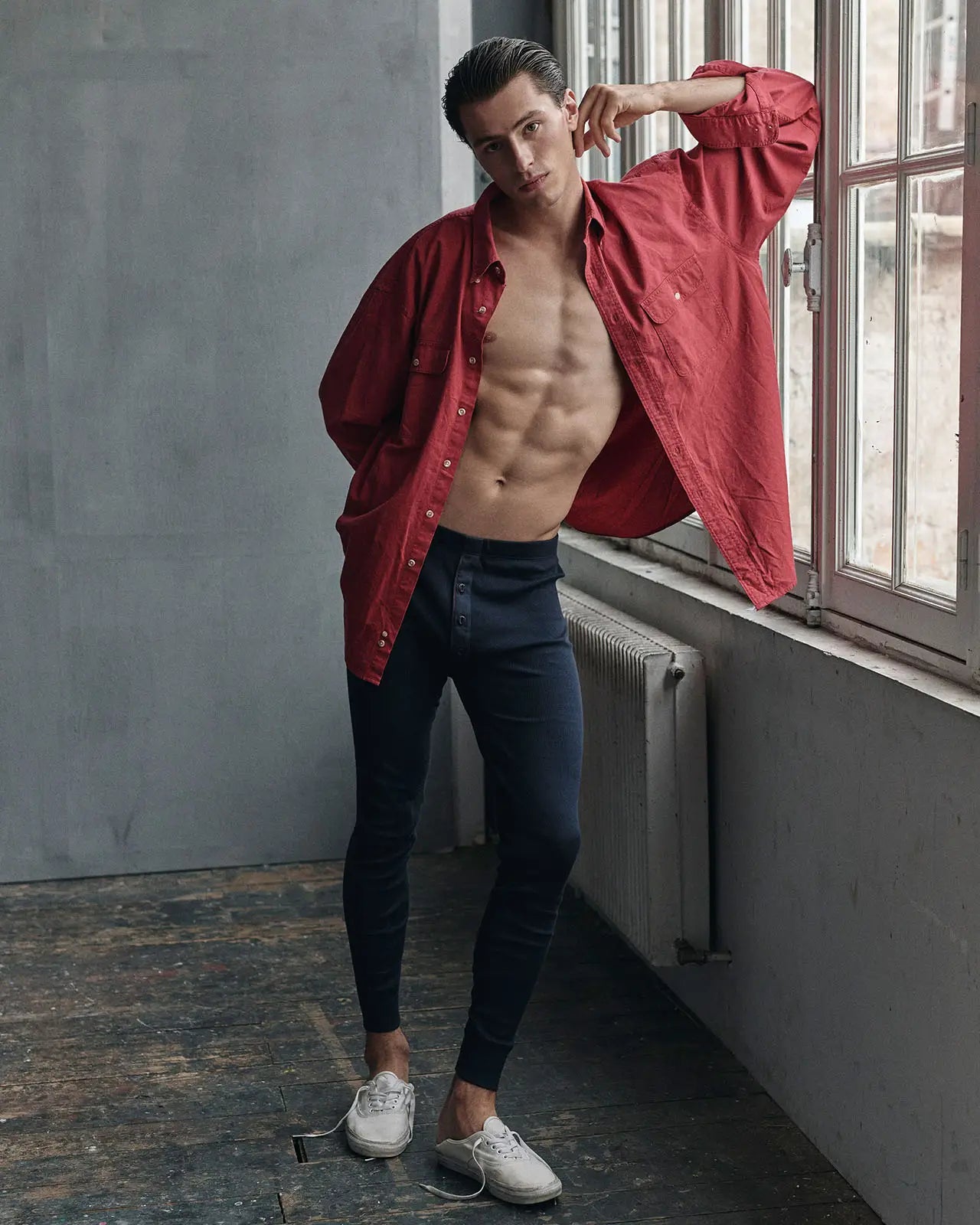 Men's organic cotton longjohn Hemen Biarritz
