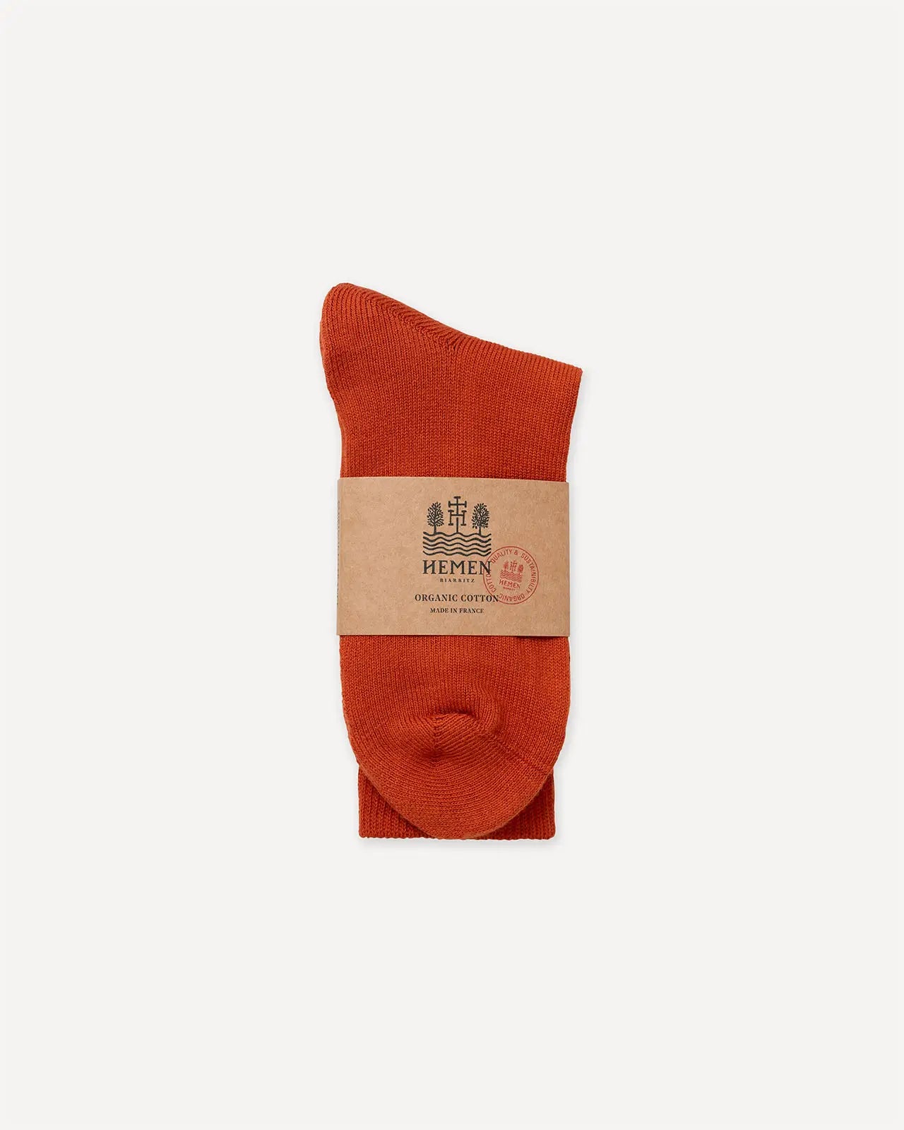 HMN04 socks copper Hemen Biarritz