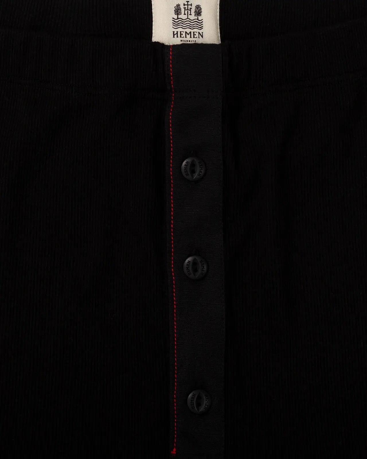 Men's longjohn black detail Ikar Hemen Biarritz