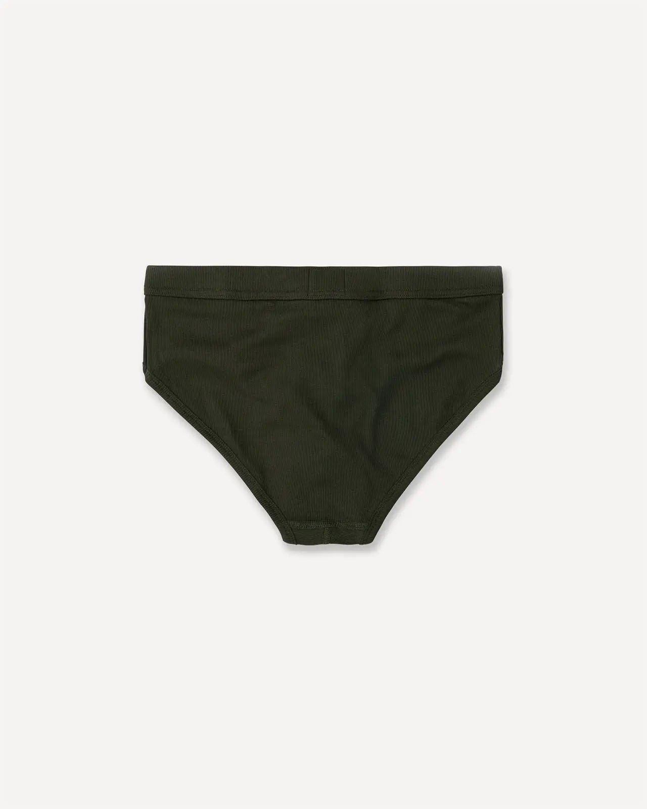 Men's brief dark forest green back Etor Hemen Biarritz