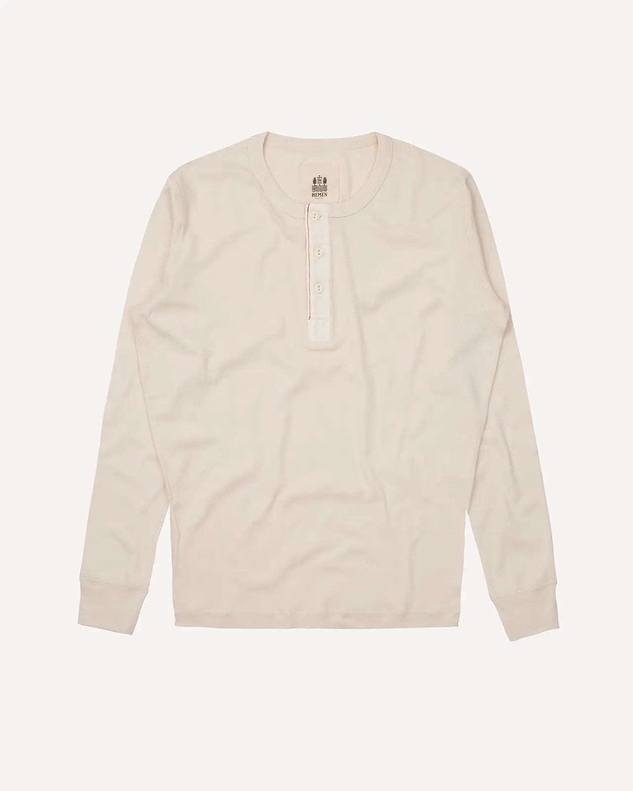 Men's henley stone front Harri Hemen Biarritz