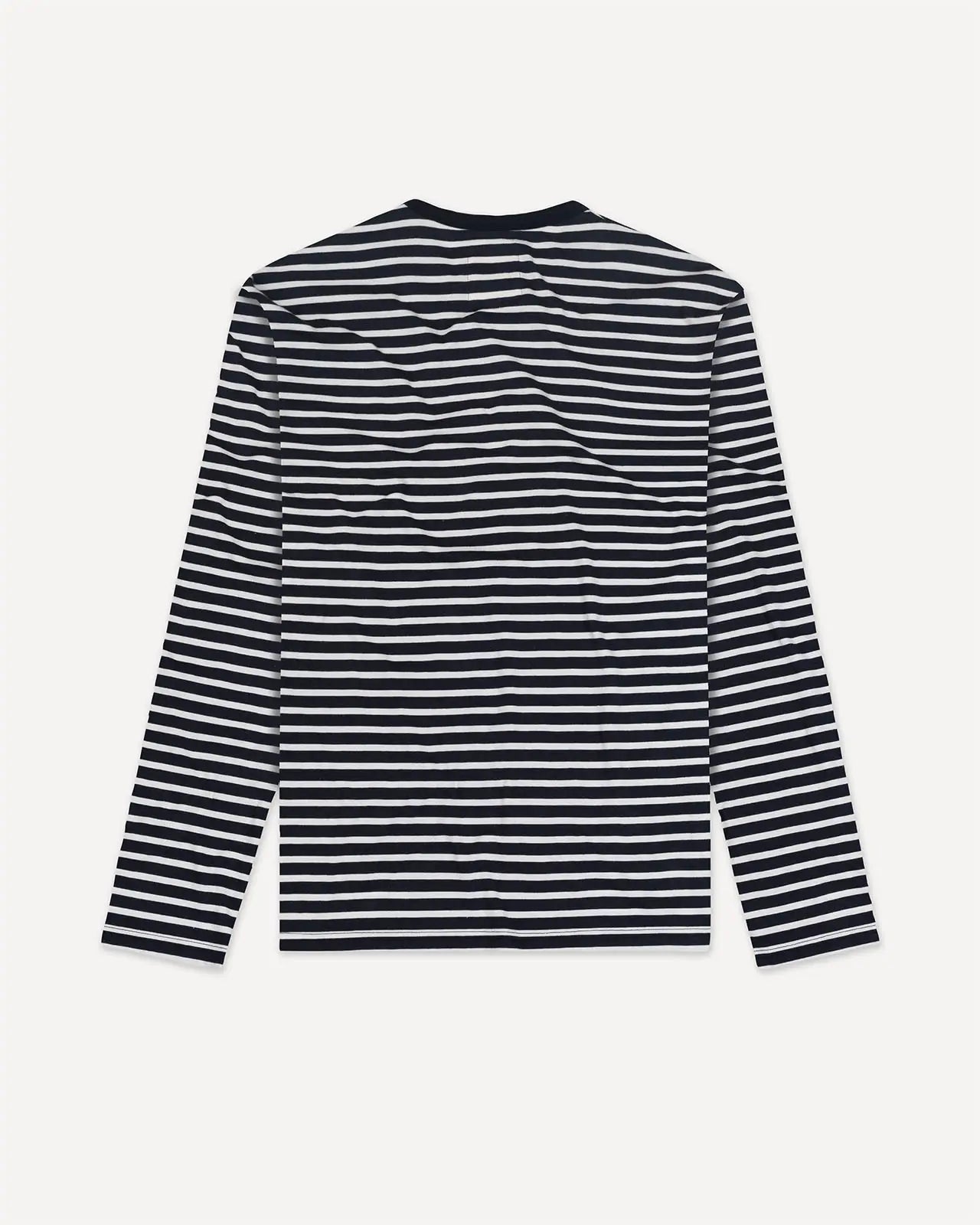 Men's t-shirt breton stripe deep marine back Joritz Hemen Biarritz
