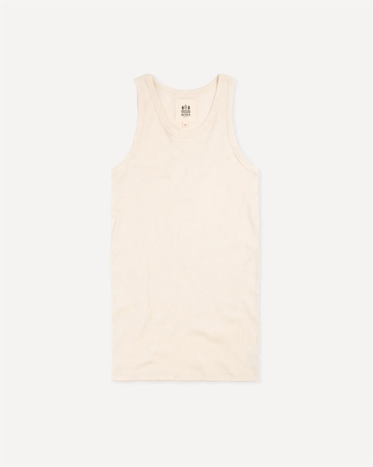 Men's tank top stone front Gari Hemen Biarritz