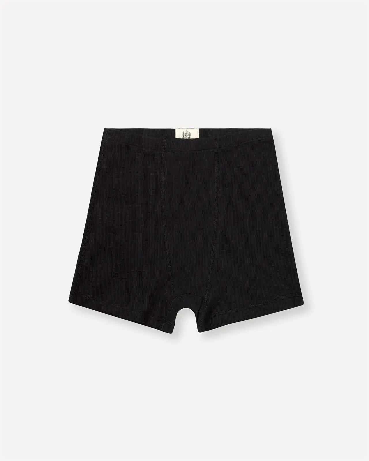 Women's boxer brief black front Jone Hemen Biarritz