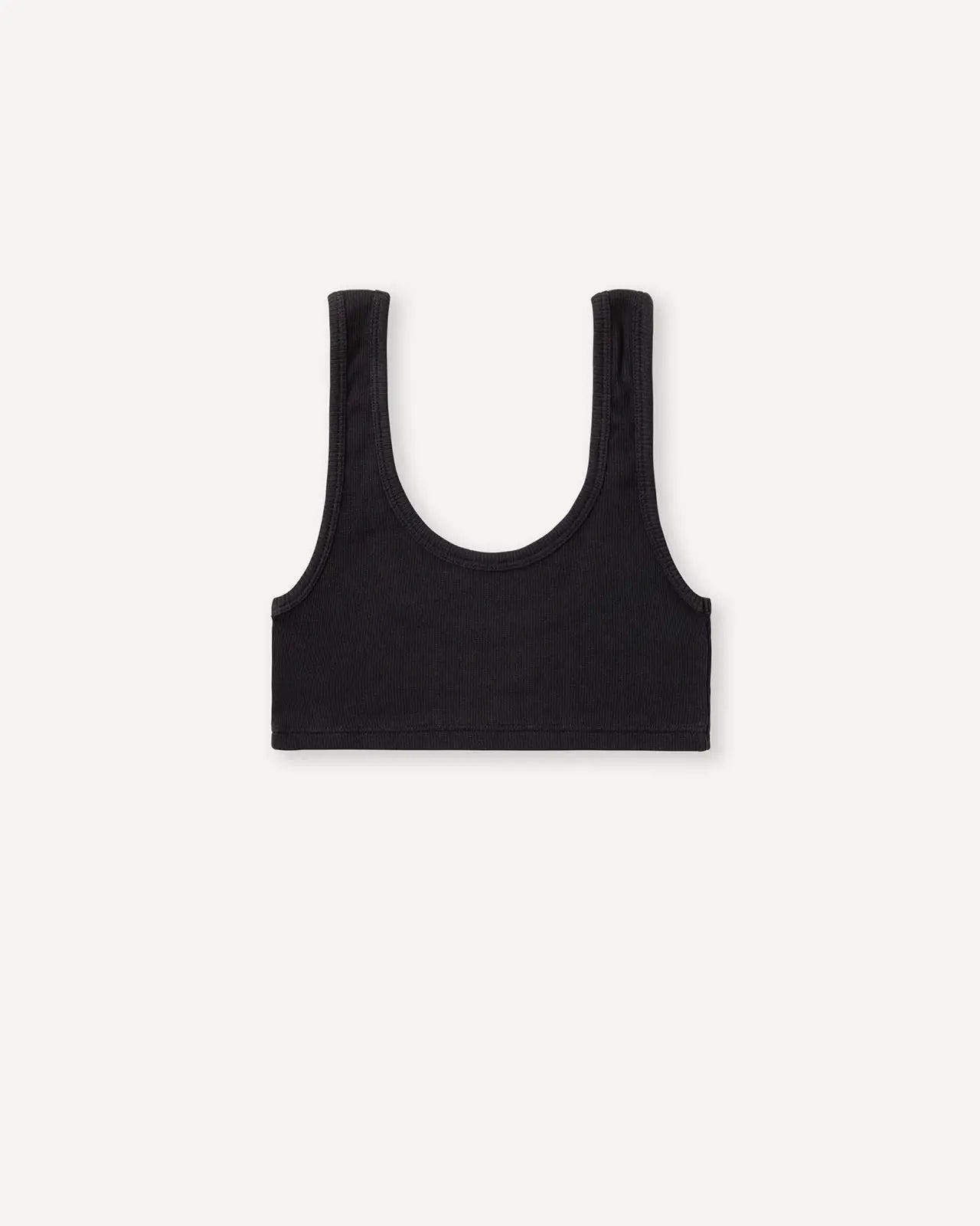 Women's bra black front Nille Hemen Biarritz