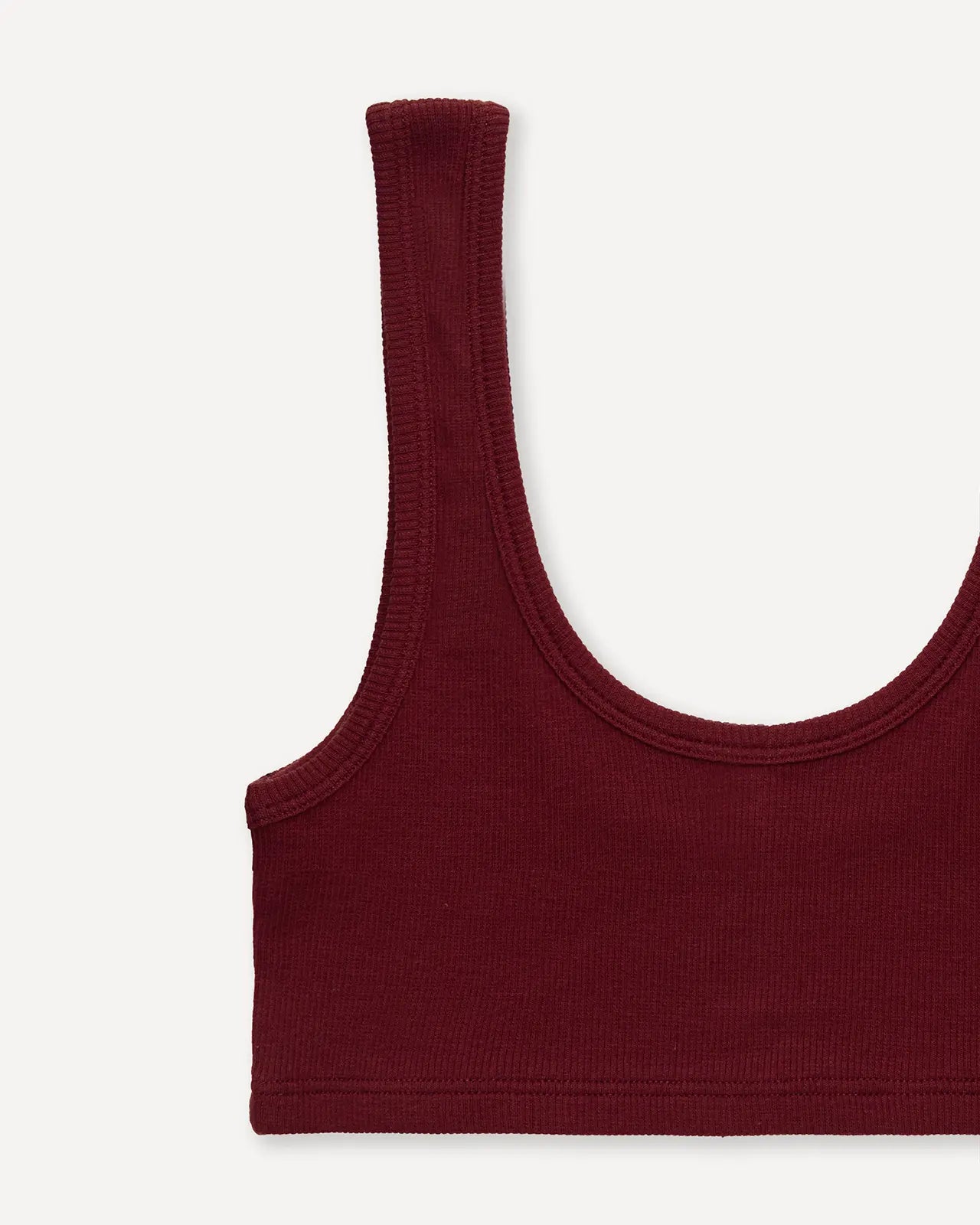 Women's bra Jone wine red detail Nille Hemen Biarritz