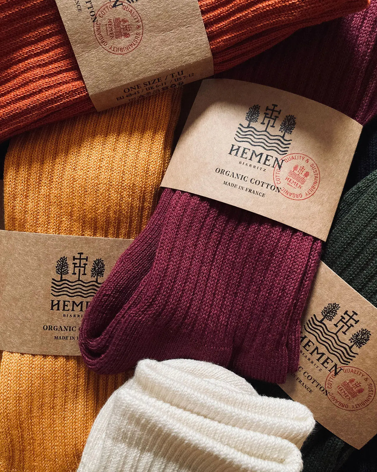 Men's socks Marie organic cotton Hemen Biarritz