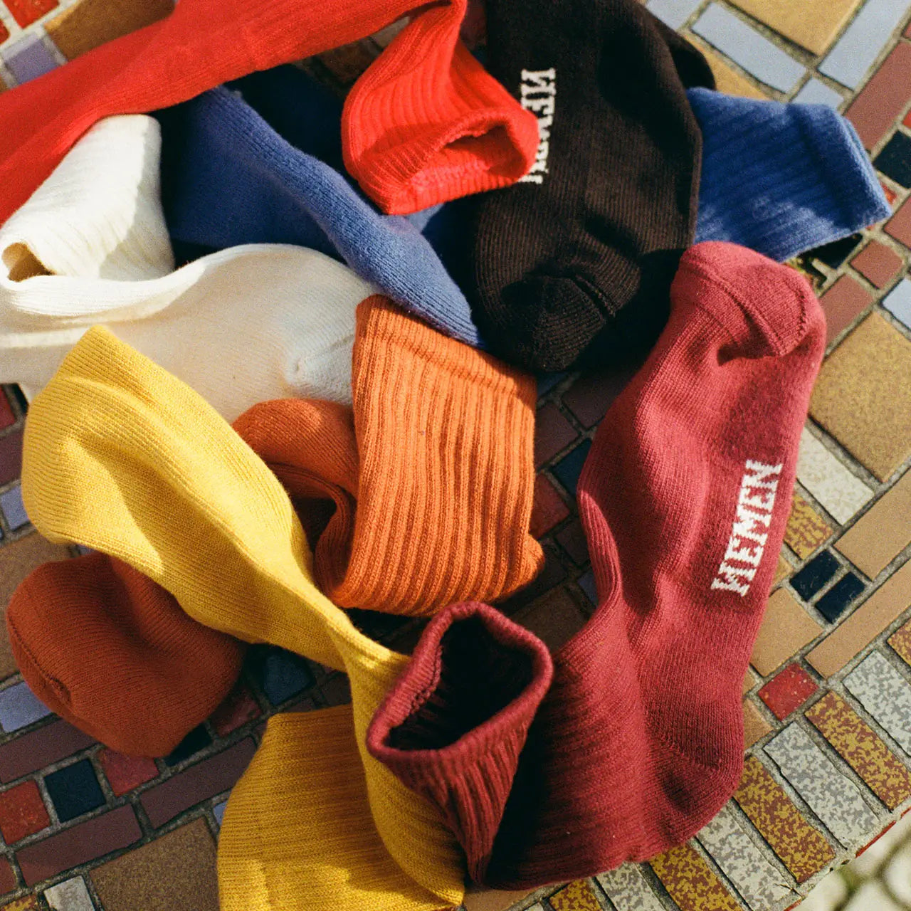 Socks Hmn04 for men by Hemen Biarritz, organic cotton | HEMEN Biarritz | BLOC 1
