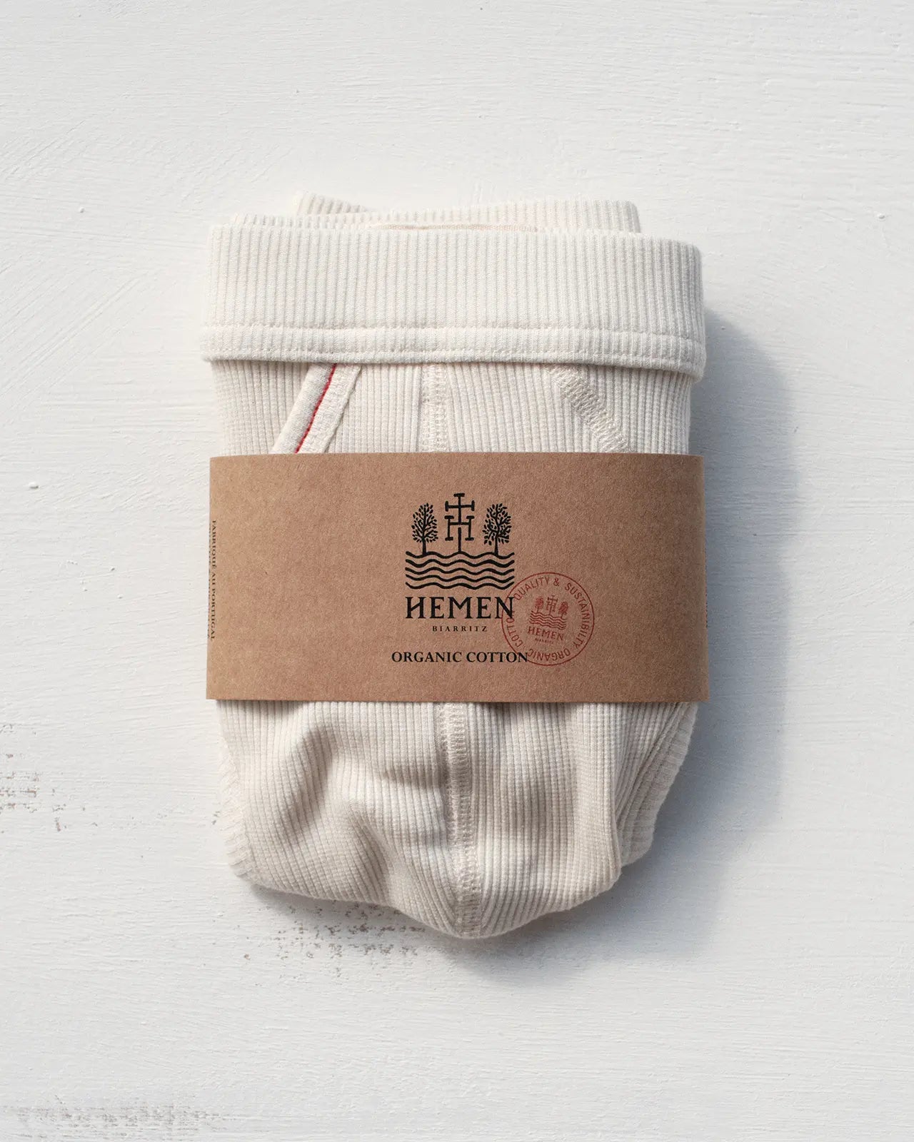 Brief Etor stone | organic cotton |  Hemen Biarritz