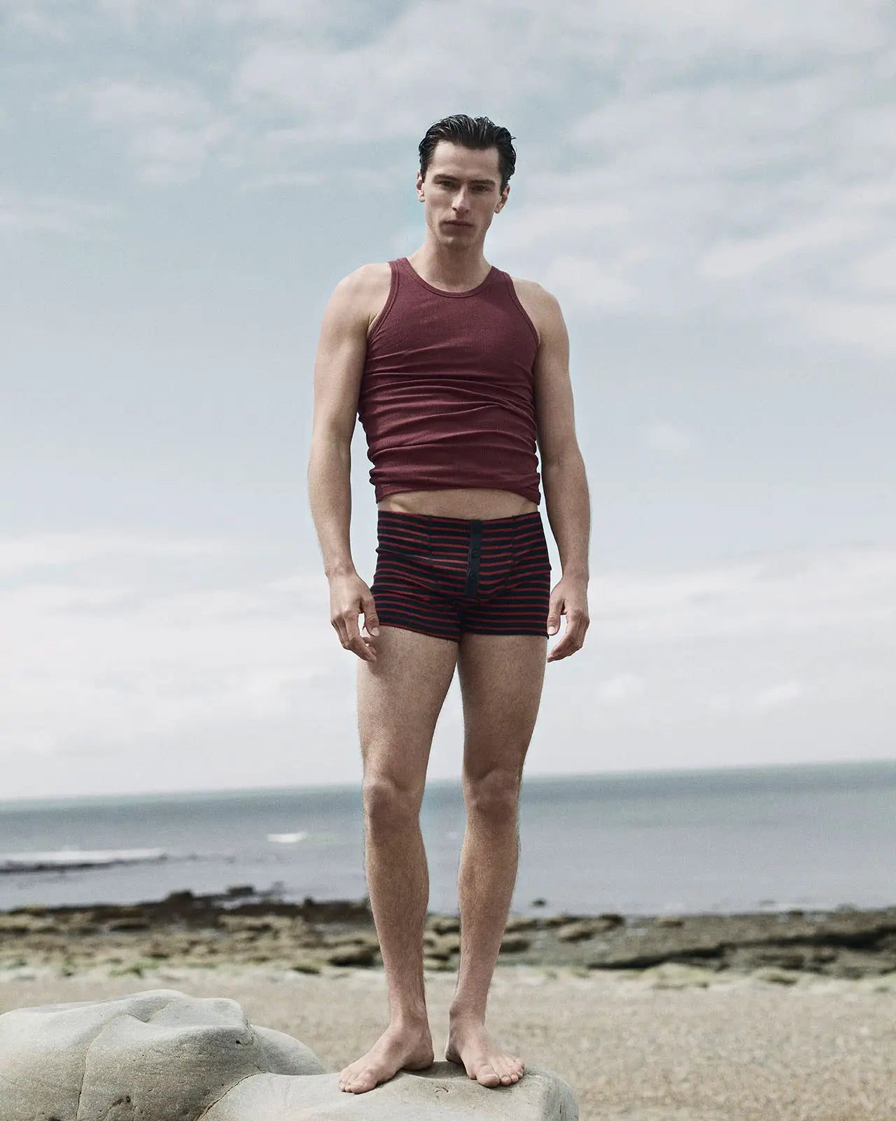 Men's organic cotton journal Hemen Biarritz