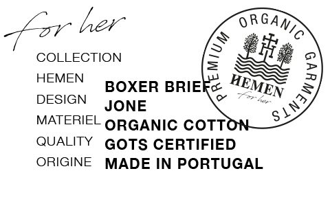 GOTS certified organic cotton rib jersey — Hemen Boxer Jone