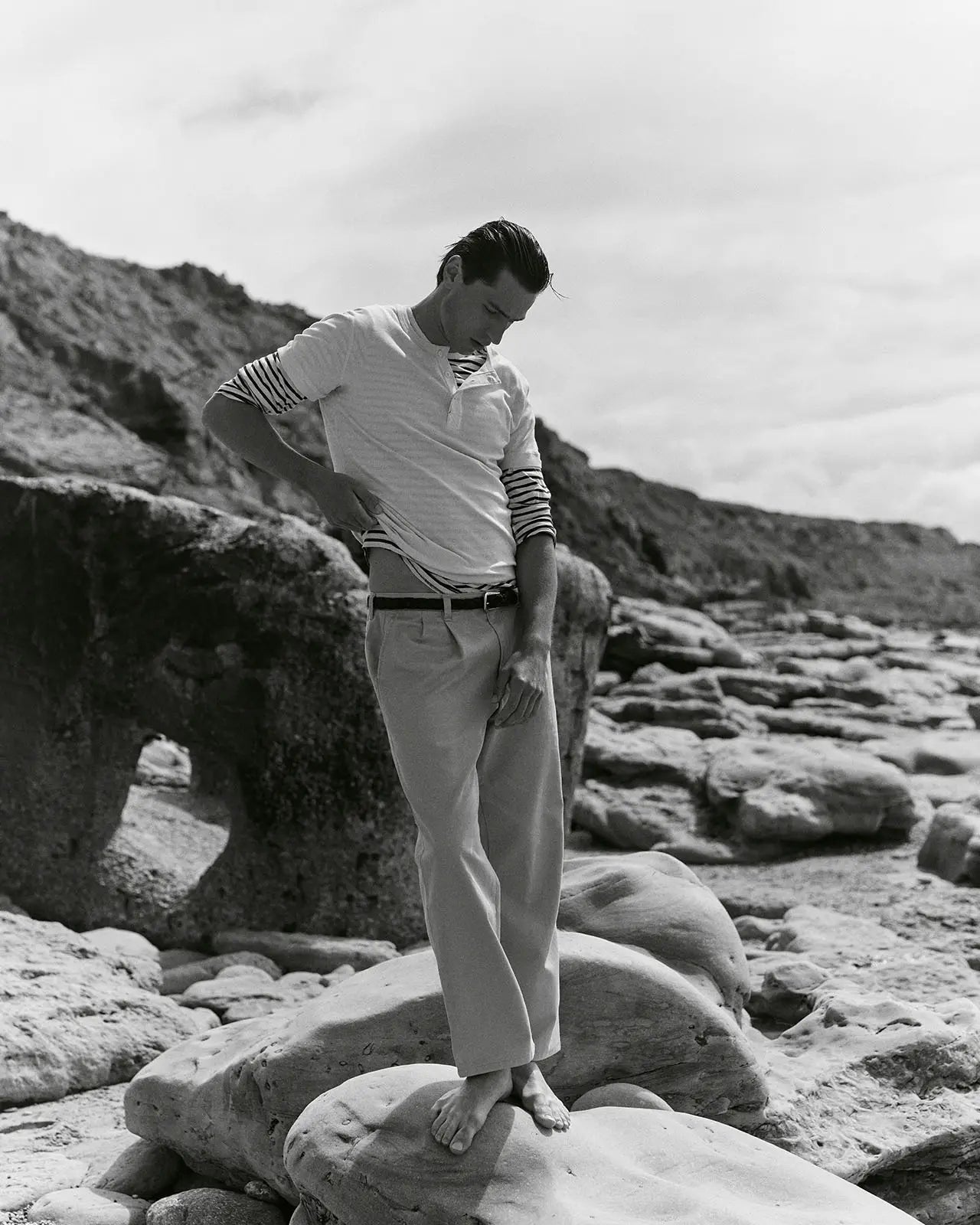 Men's organic cotton journal Hemen Biarritz