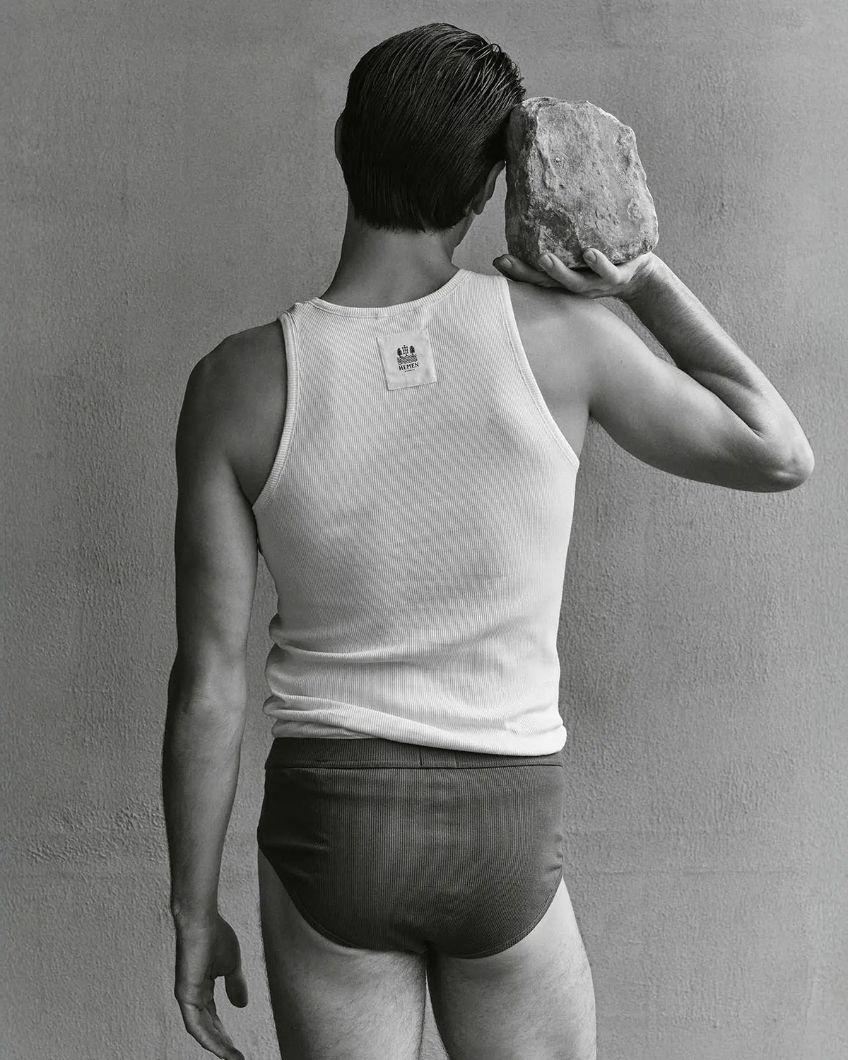 Men's organic cotton brief Hemen Biarritz