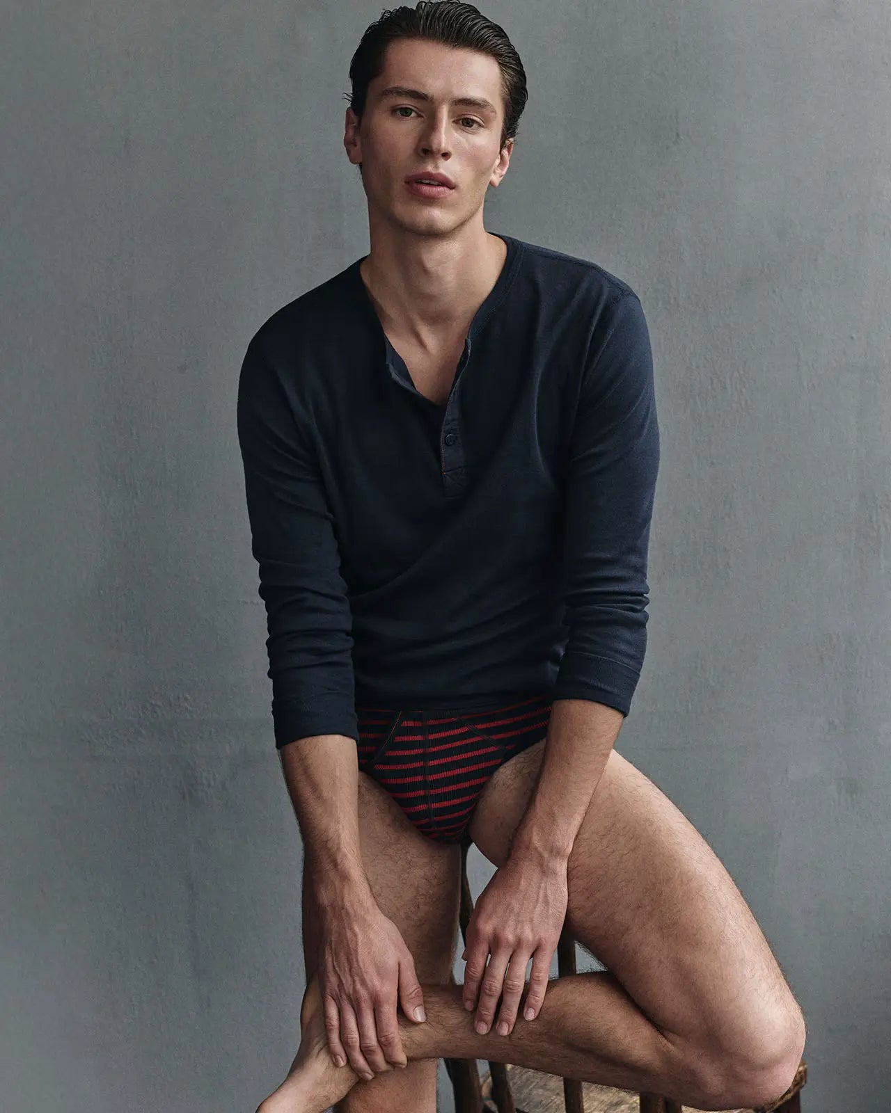 Men's quality underwear henley Hemen Biarritz