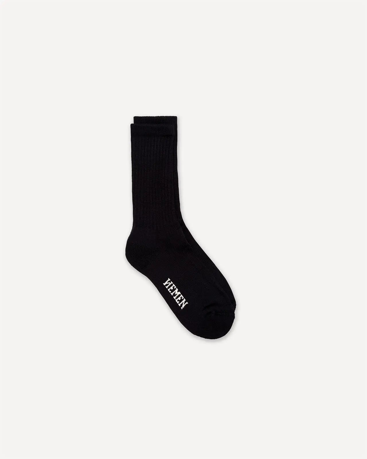 HMN04 socks black Hemen Biarritz