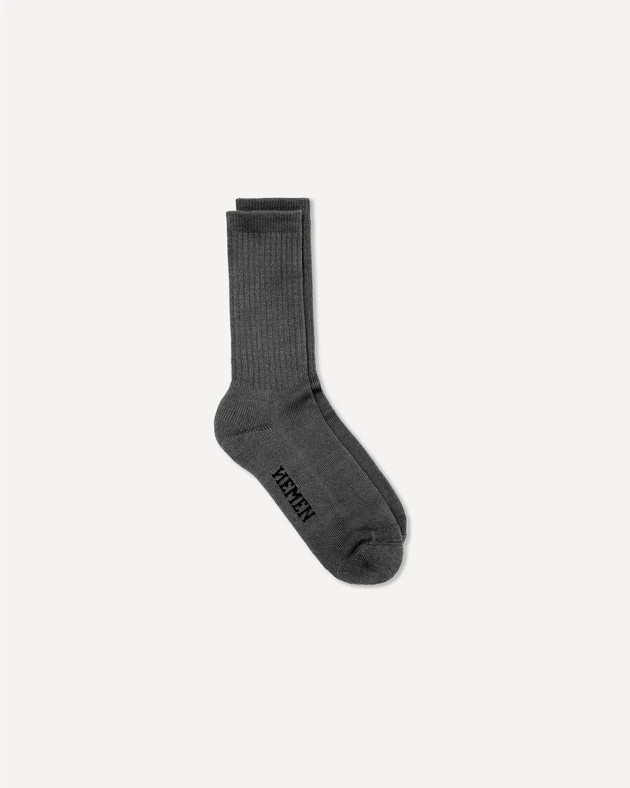 HMN04 socks heather grey Hemen Biarritz