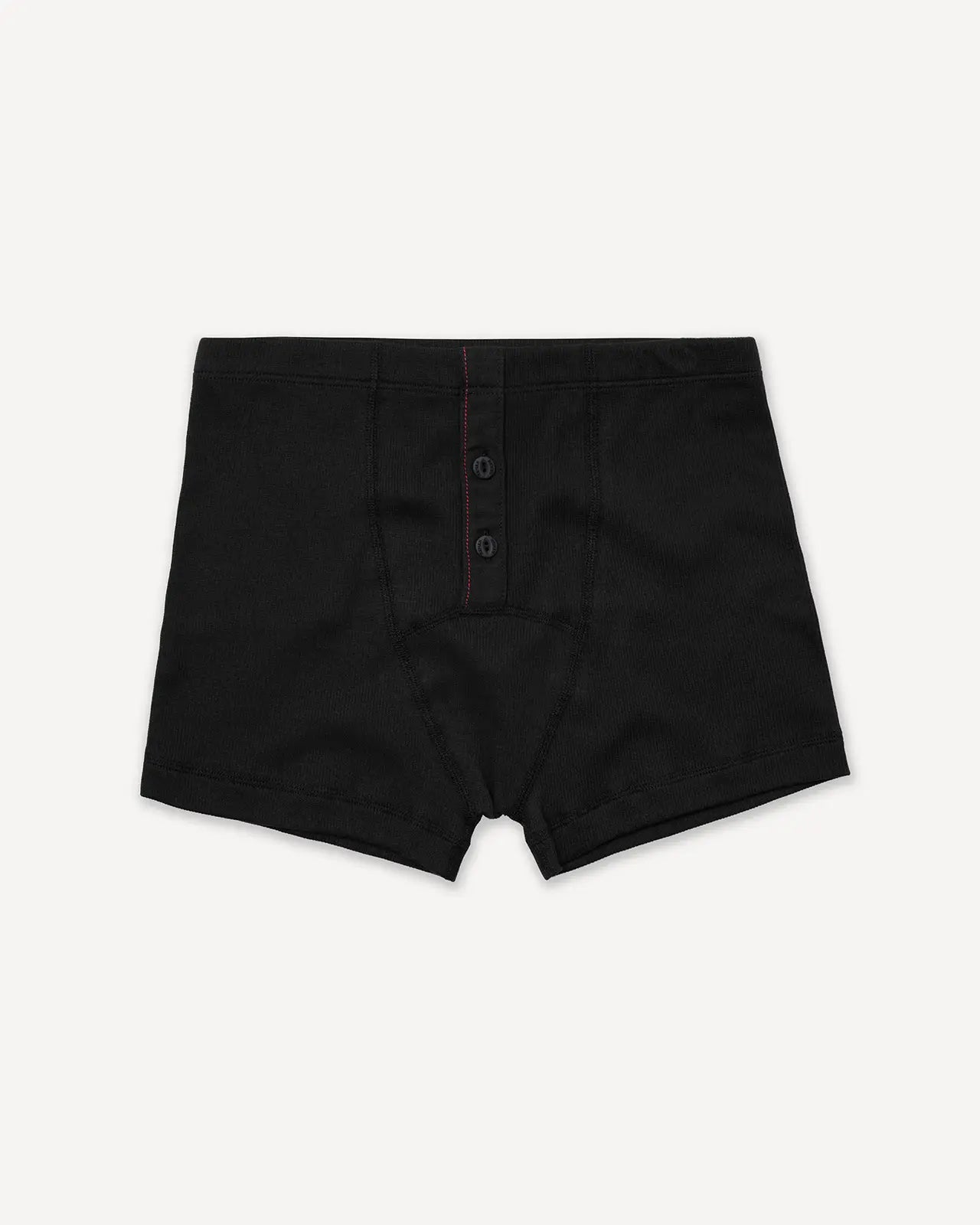 Men’s boxer brief black front Albar  Hemen Biarritz