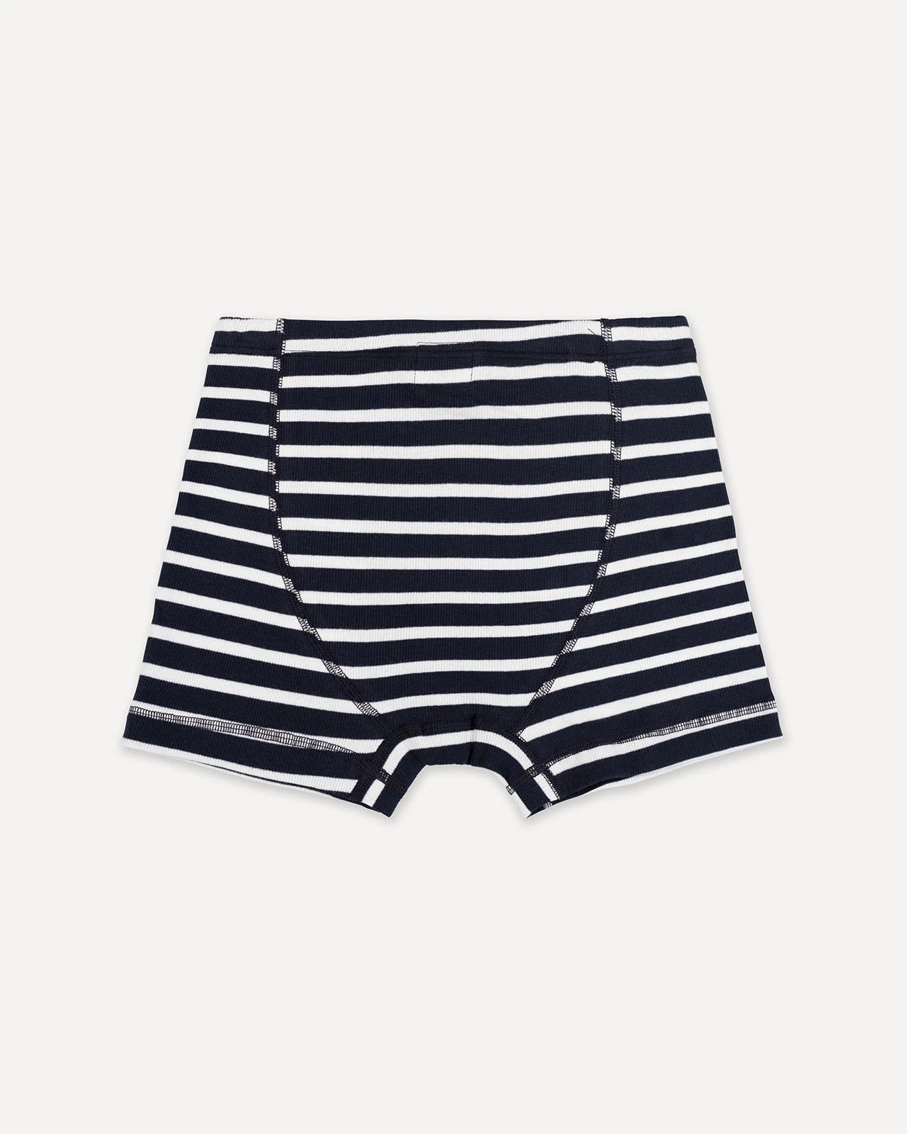 Men’s boxer brief breton stripe marine front Albar Hemen Biarritz