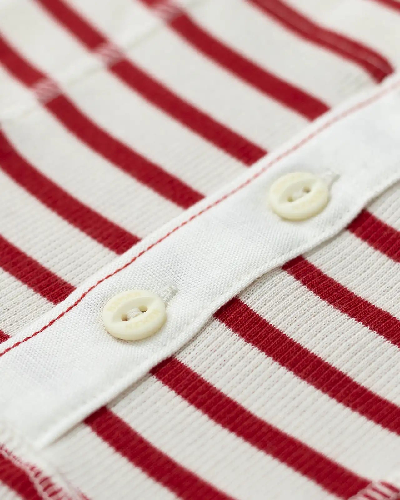 Men’s boxer brief breton stripe red detail Albar Hemen Biarritz