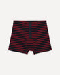 Boxer Albar Marinière Bleu marine rouge