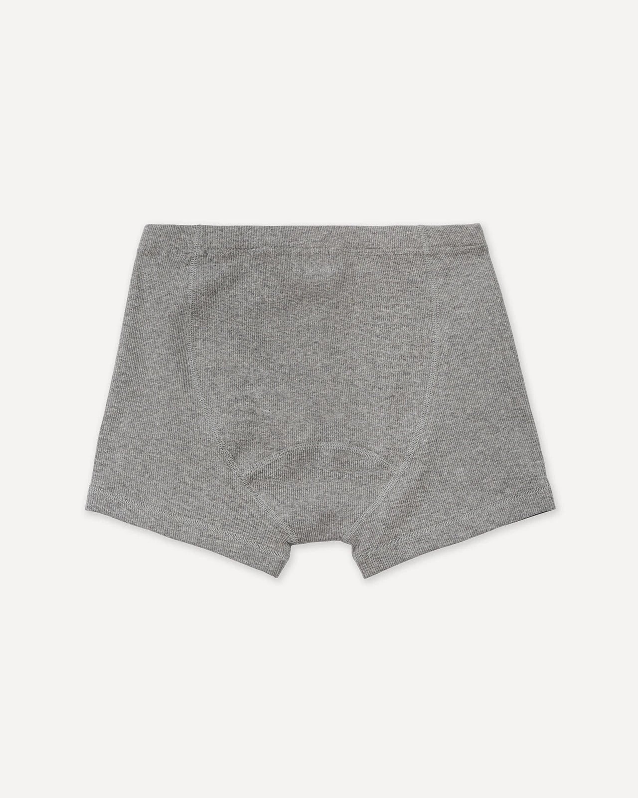 Men’s boxer brief heather grey back Albar Hemen Biarritz