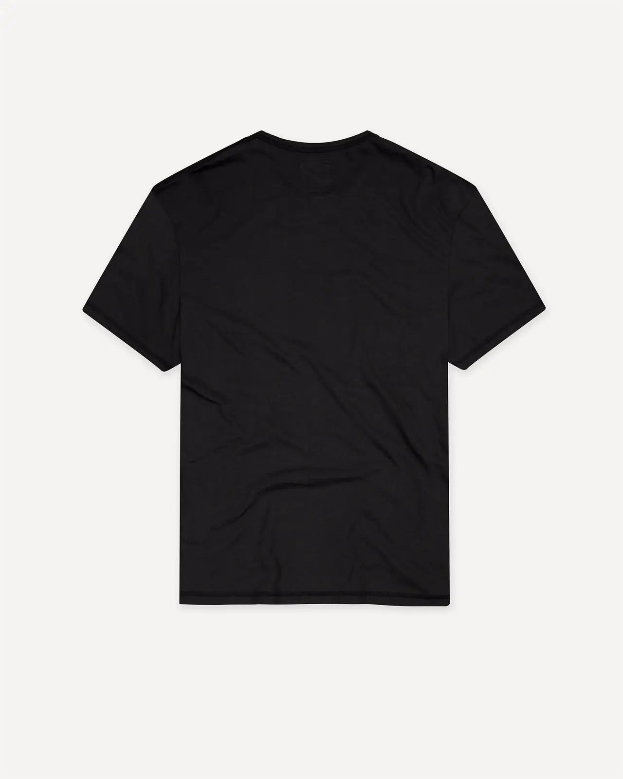 Men's t-shirt black back Dani Hemen Biarritz