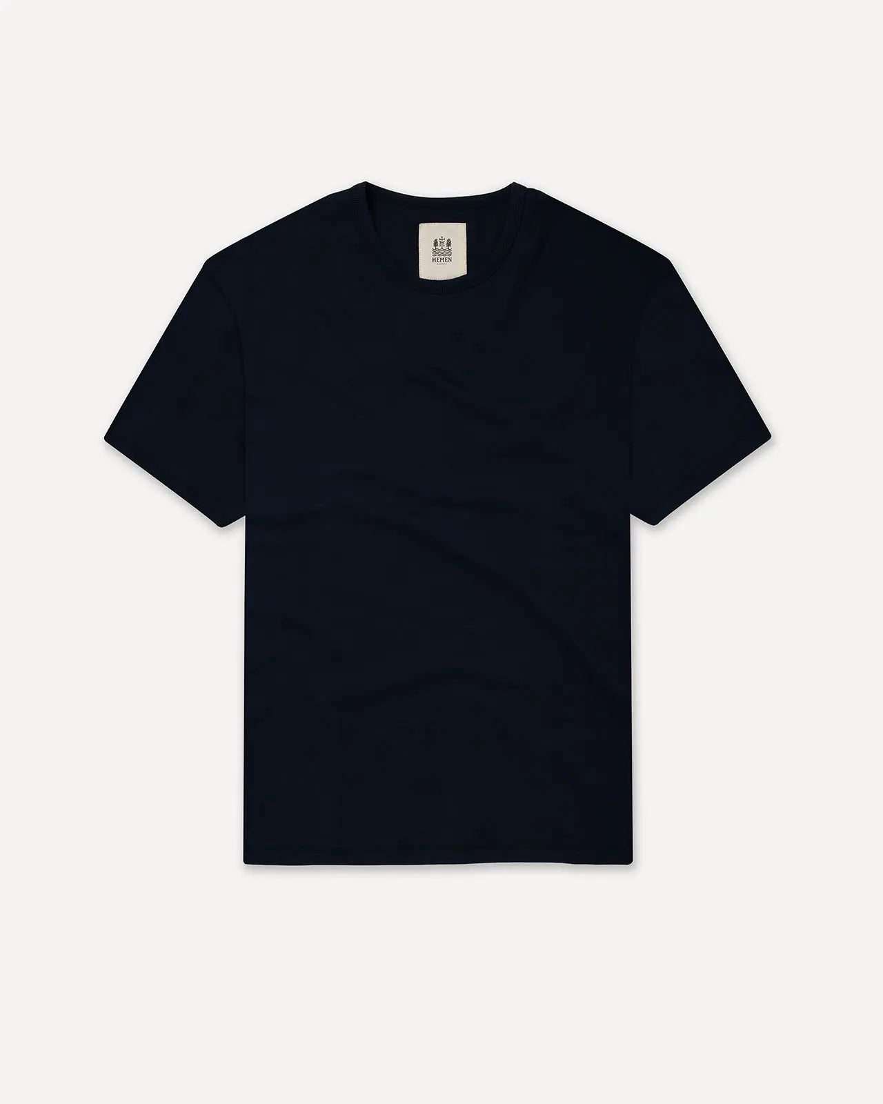 Men's t-shirt deep marine front Dani Hemen Biarritz