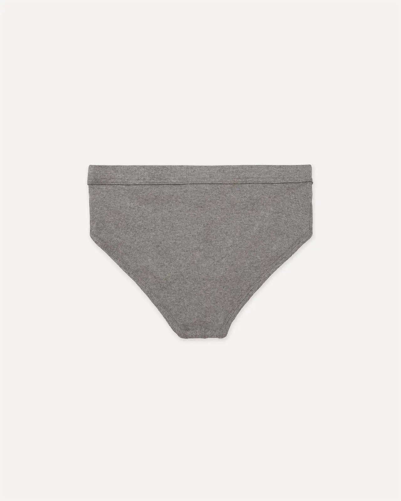 Men's brief heather grey back Etor Hemen Biarritz