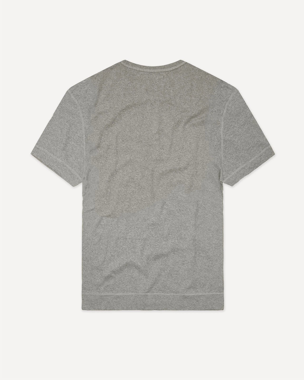 Men's henley heather grey back Luzien Hemen Biarritz