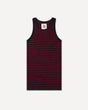 Tank top Gari Breton stripe deep marine / red