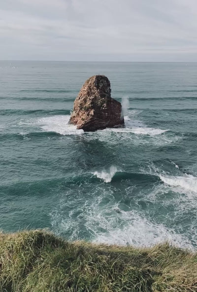 Hemen ocean view with rocks Hendaye