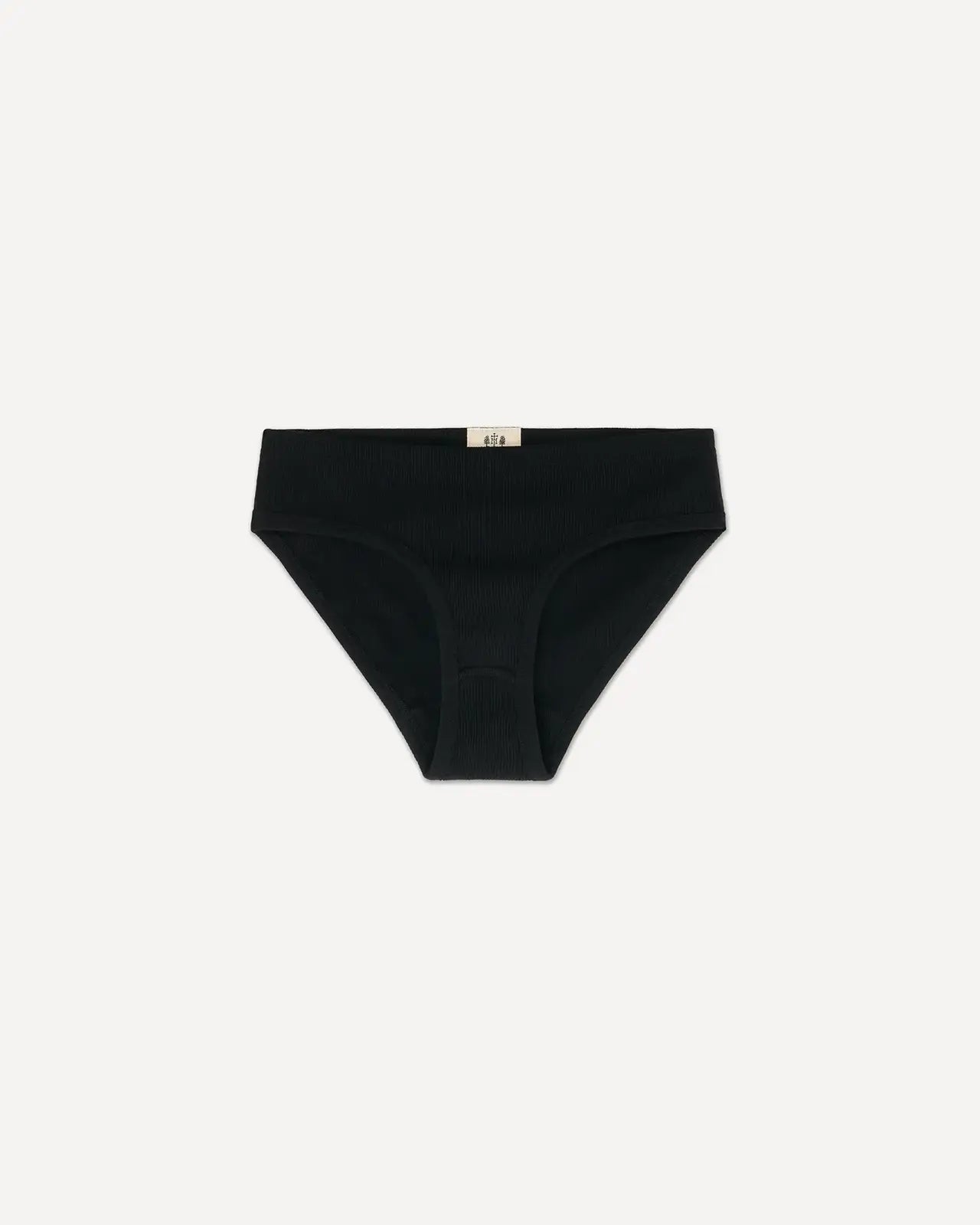 Women's brief black front Ema Hemen Biarritz