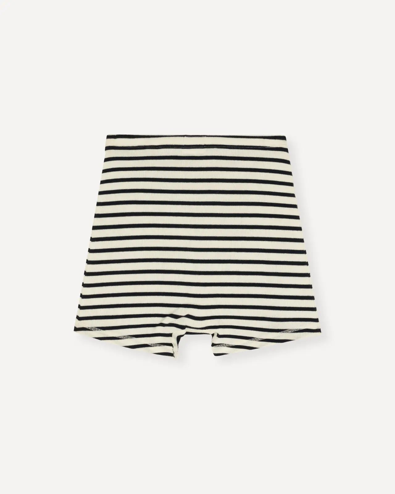 Women's boxer brief breton stripe natural marine back Jone Hemen Biarritz