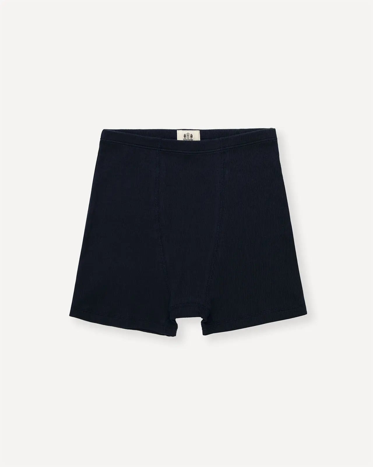 Women's boxer brief deep marine front Jone Hemen Biarritz