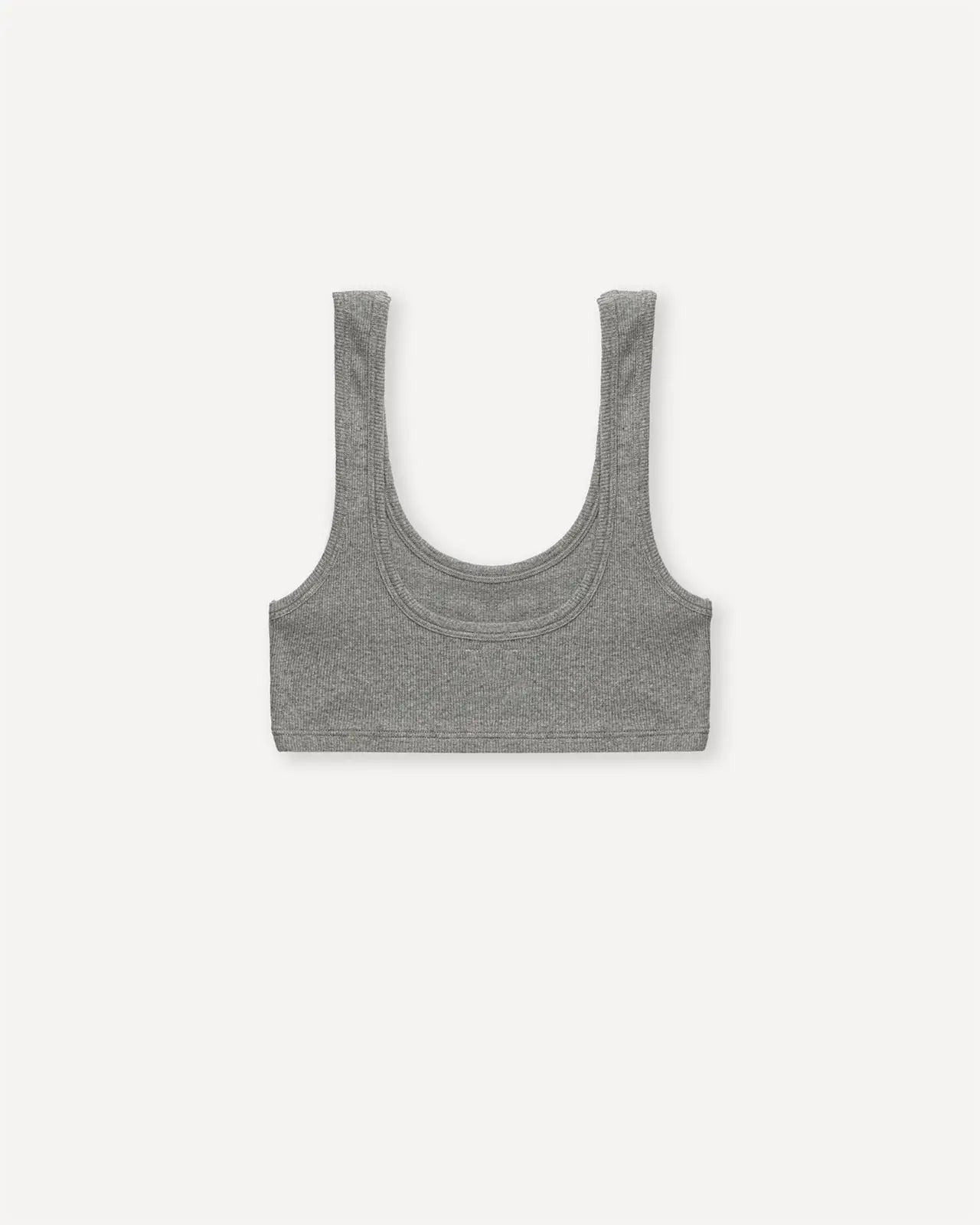 Women's bra heather grey back Nille Hemen Biarritz