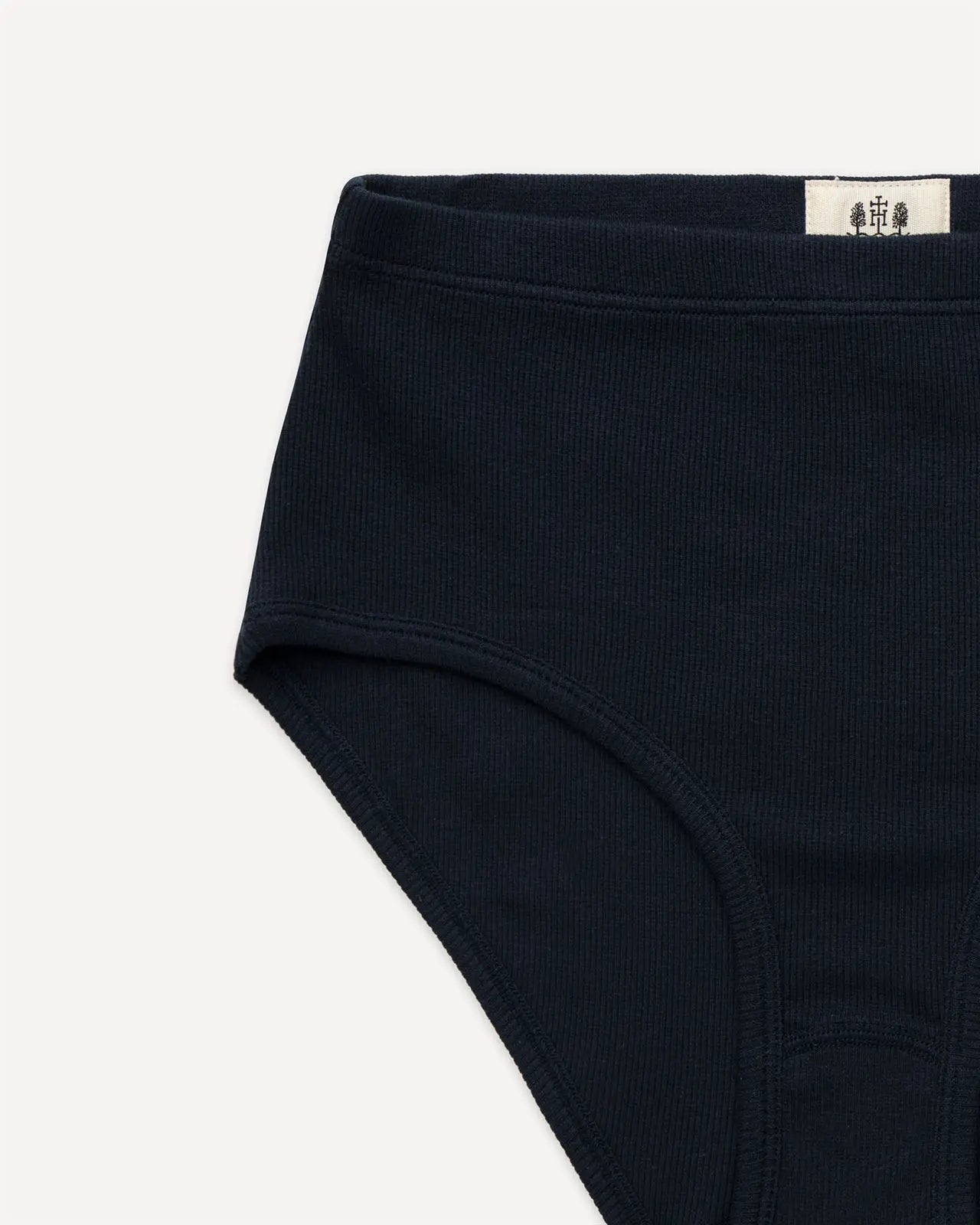 Women's brief deep marine detail Luki Hemen Biarritz
