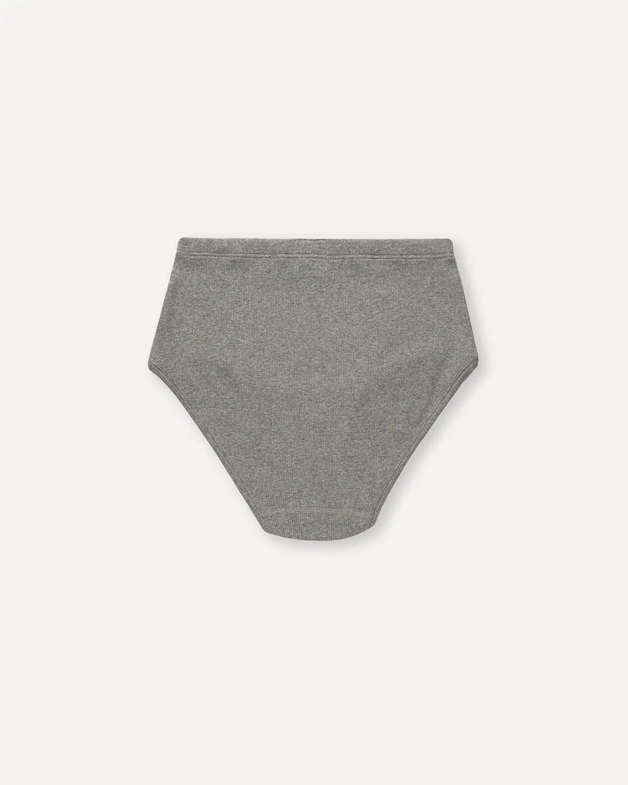 Women's brief heather grey back Luki Hemen Biarritz