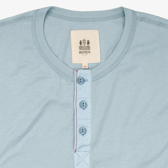 03 henley tunisien luzien blue grey hemen marque homme men coton bio sustainable