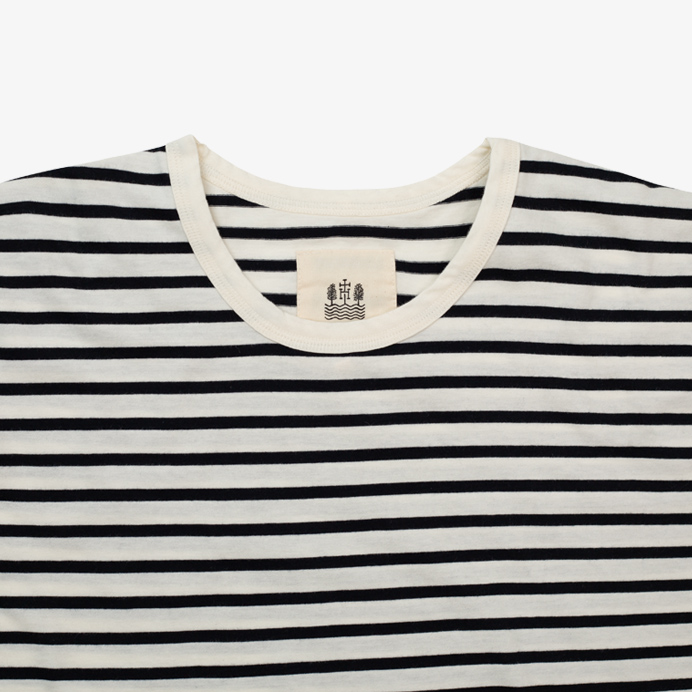 Tee Shirt Dani Breton stripes marine