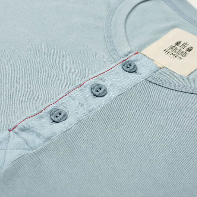 05 henley tunisien luzien blue grey hemen marque homme men coton bio sustainable
