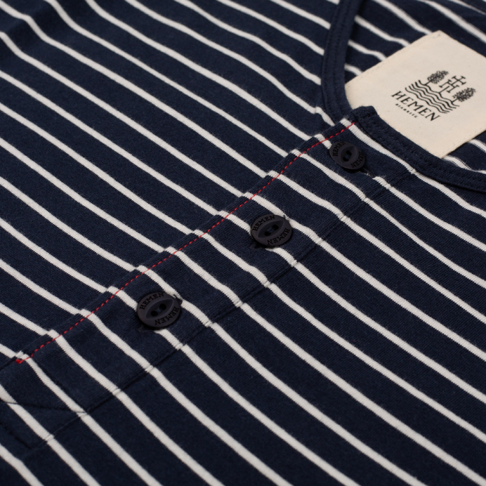 05 henley tunisien niko sailor stripes marine hemen marque homme men coton bio sustainable