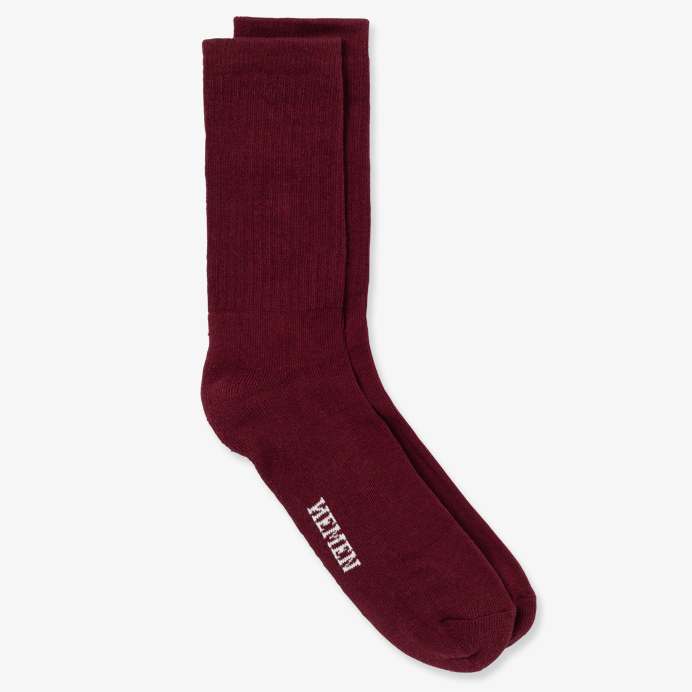 Socks HMN04 Wine Red