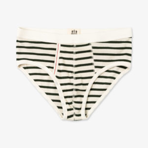 slip brief etor mariniere breton stripes khaki hemen marque homme men coton bio sustainable 01