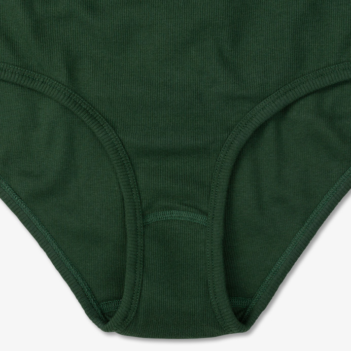 03 brief luki culotte deep green hemen marque femme women coton bio organic ethique sustainable