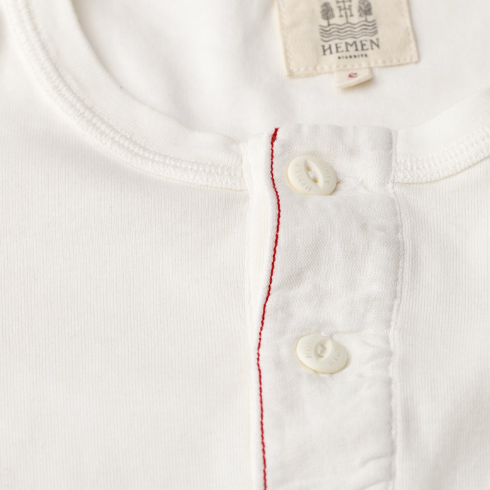03 henley tunisien harri offwhite hemen marque homme men coton bio sustainable