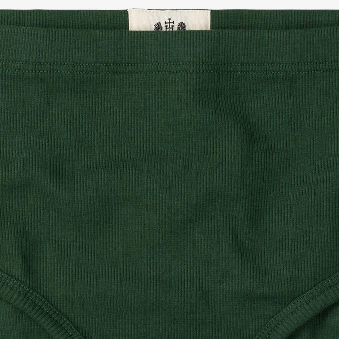 04 brief luki culotte deep green hemen marque femme women coton bio organic ethique sustainable
