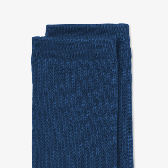 02 blue bleu socks hmn04 chaussette hemen made in france marque homme men coton bio sustainable